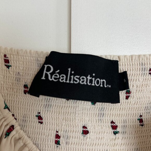 Realisation Par White and Red Midi Dress - Picture 7 of 9